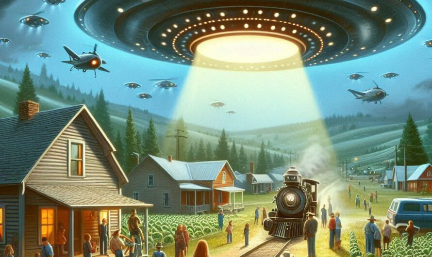 Riesiges UFO in Stephenville (Texas) vom 8. Januar 2008