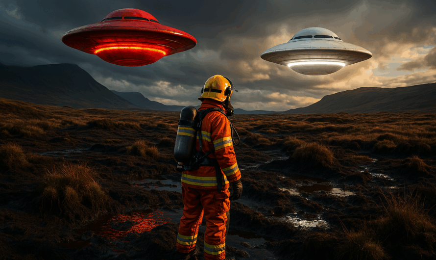 UFO-Vorfälle in Bonnybridge in Schottland in den frühen 1990er Jahren