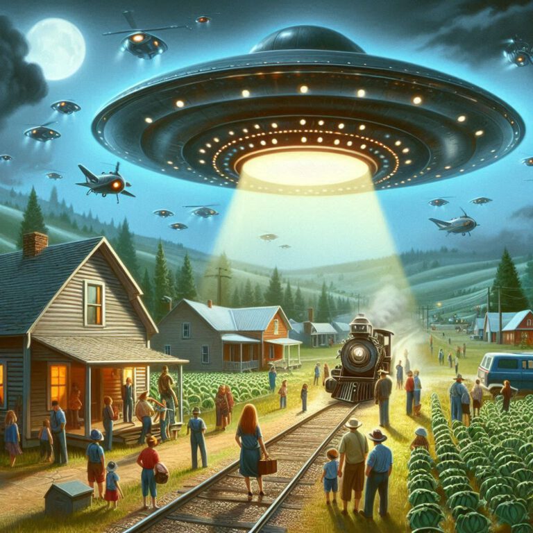 Riesiges UFO in Stephenville (Texas) vom 8. Januar 2008