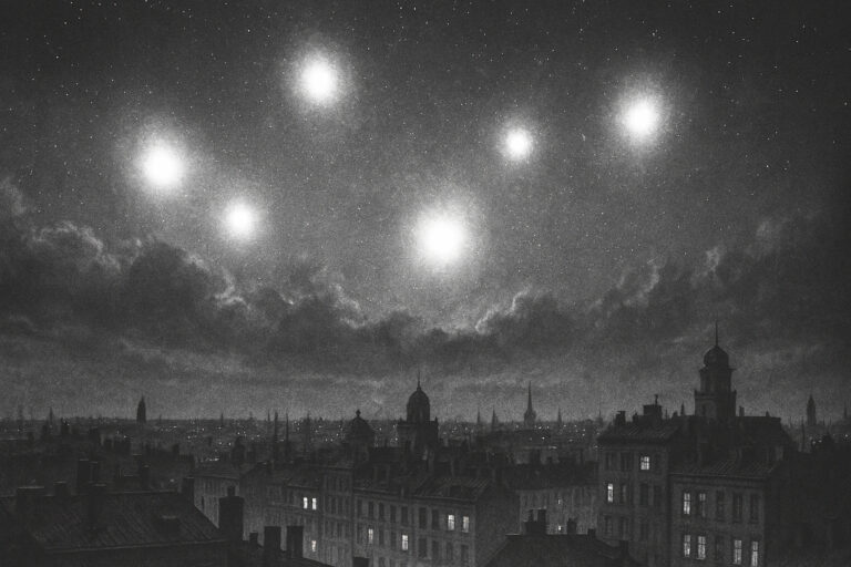 Mysteriöse Lichterscheinungen in den 1950er Jahren