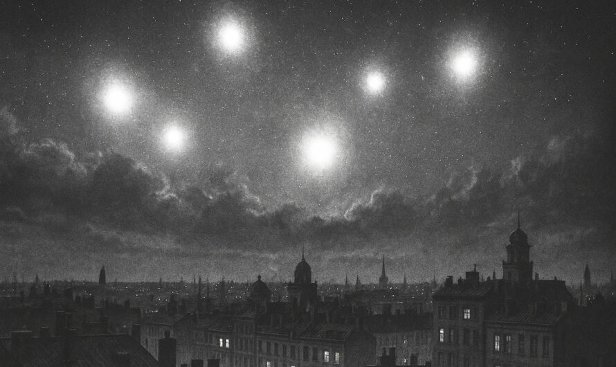 Mysteriöse Lichterscheinungen in den 1950er Jahren