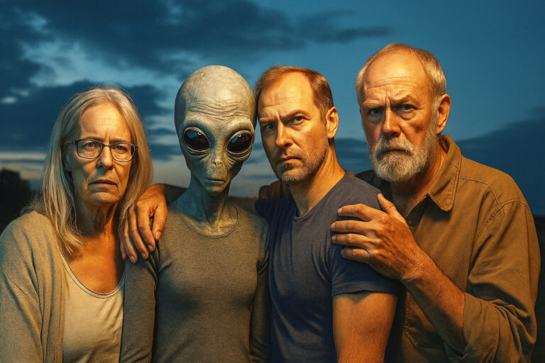 Menschen die einen intensiven Kontakt zu außerirdischen Besuchern gehabt haben wollen