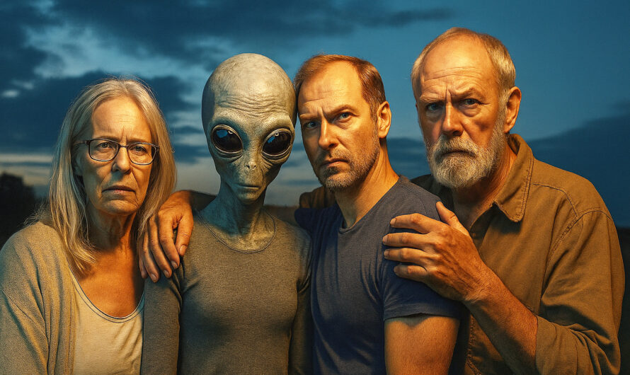 Menschen die einen intensiven Kontakt zu außerirdischen Besuchern gehabt haben wollen