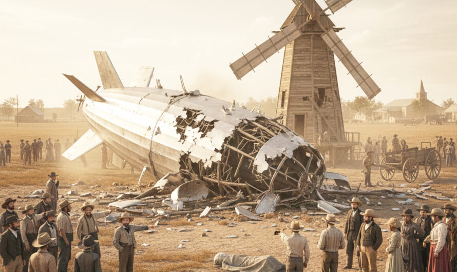 Aurora-UFO-Zwischenfall 1897 – Ein mysteriöses Wrack in Texas