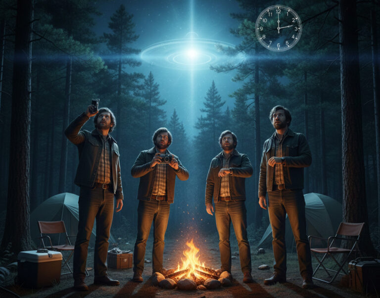 Allagash Abduction – Vier Camper, ein Licht und verlorene Zeit