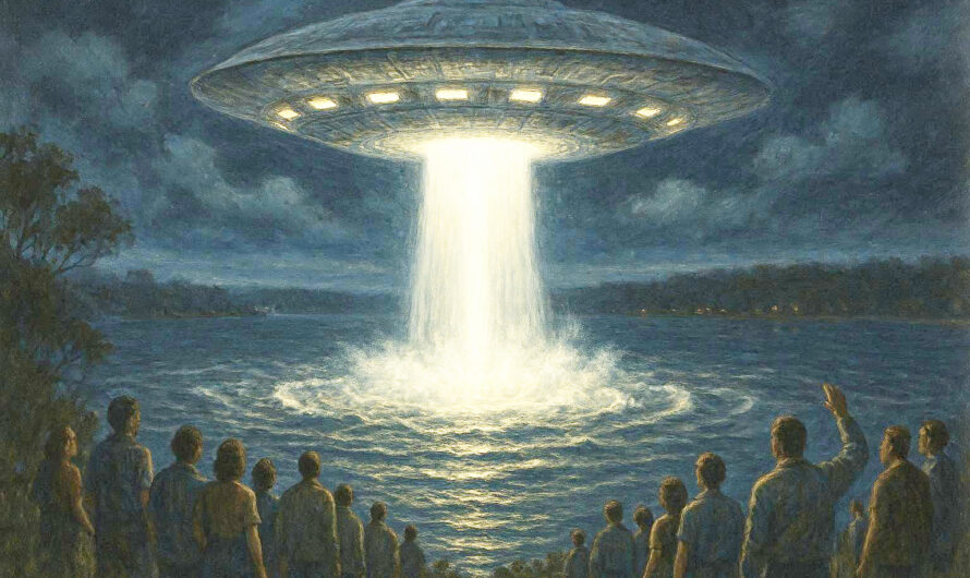 UFO von Gosford (1994) – Rätselhafte Lichter über dem Ozean