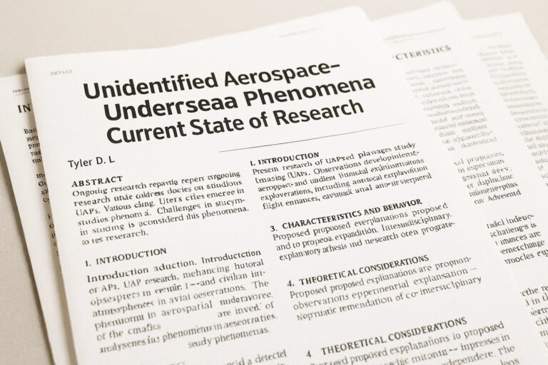 UFO/UAP-Forschung im 21. Jahrhundert