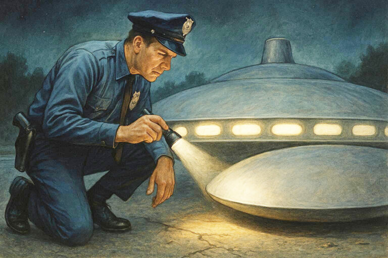 Entführung von Herbert Schirmer – Polizist meldet Entführung durch fremde Wesen