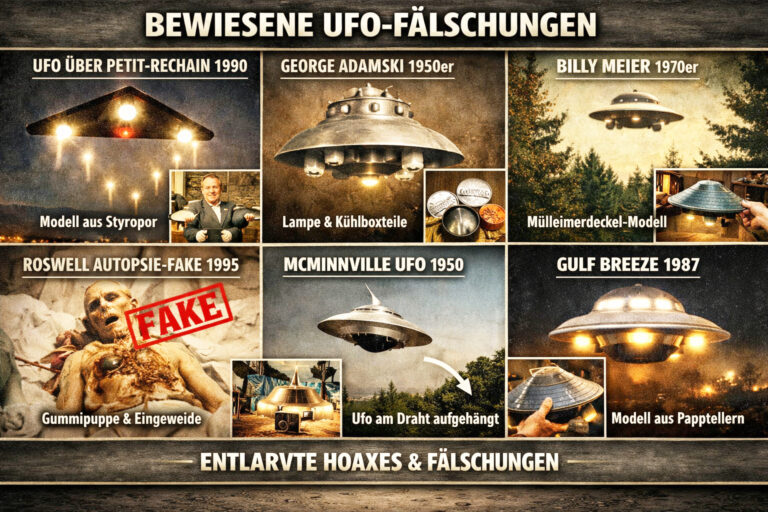 Geschichte spektakulärer UFO-Fälschungen – Der Einfluss von UFO-Fälschungen auf die öffentliche Wahrnehmung